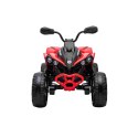 Quad Na Akumulator Maverick ATV Czerwony Pamel Audio MP3 LED EVA