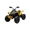 Quad Na Akumulator Maverick ATV Żółty Panel Audio MP3 LED EVA