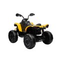 Quad Na Akumulator Maverick ATV Żółty Panel Audio MP3 LED EVA