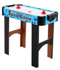 Cymbergaj dla dzieci Air Hockey Niebieski + Stół z płyty MDF