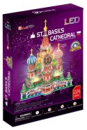 CUBIC FUN PUZZLE 3D LED KATEDRA ŚW. BAZYLA- L519H