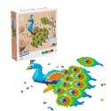 PLUS-PLUS PUZZLE BY NUMBER PAW - 800 ELEMENTÓW