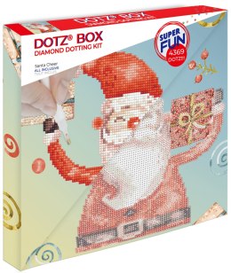 DIAMOND DOTZ DOTZ BOX SANTA CHEER