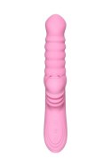 JOS Lixy vibrator, with Up&Down function, silicone, pink, 23 cm