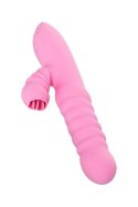 JOS Lixy vibrator, with Up&Down function, silicone, pink, 23 cm