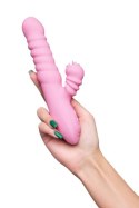 JOS Lixy vibrator, with Up&Down function, silicone, pink, 23 cm