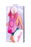 JOS Lixy vibrator, with Up&Down function, silicone, pink, 23 cm