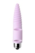 JOS NOVA, Finger vibrator for anal stimulation, silicone, powder pink, 9 cm