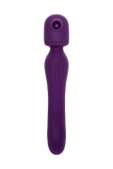 JOS Stimulator 2 in 1 Kisom, silicone, purple, 13 cm