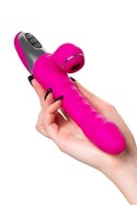 JOS Thrusting and sucking vibrator To-Frolly, silicone, pink, 21,5cm