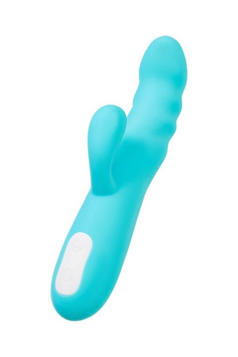 JOS Vibrator-rotator with clitoral stimulation JOS MERRY-SWI, silicone, blue, 20.7 cm JOS Vibrator-rotator with clitoral stimulation JOS MERRY-SWI, silicone, blue, 20.7 cm