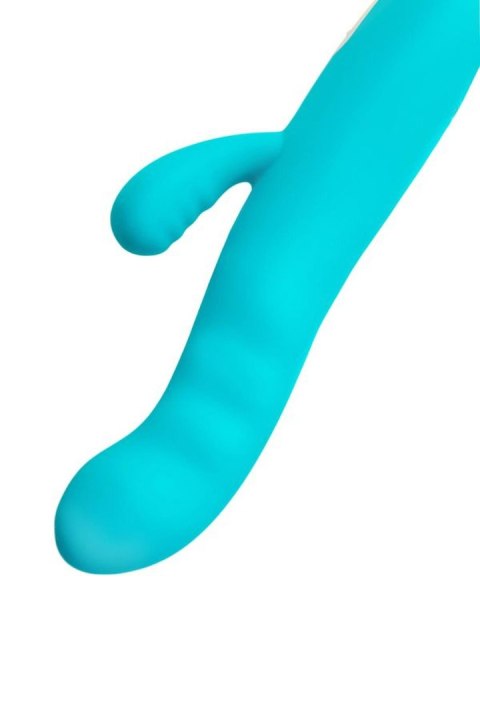 JOS Vibrator-rotator with clitoral stimulation JOS MERRY-SWI, silicone, blue, 20.7 cm JOS Vibrator-rotator with clitoral stimulation JOS MERRY-SWI, silicone, blue, 20.7 cm