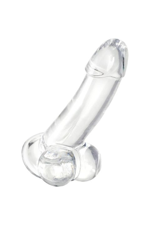 Realistic dildo A-Toys by TOYFA Cryst, TPE, transparent, 15 cm Realistic dildo A-Toys by TOYFA Cryst, TPE, transparent, 15 cm