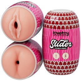 SLIDER DAUL-ENDED MASTURBATOR 24-0497