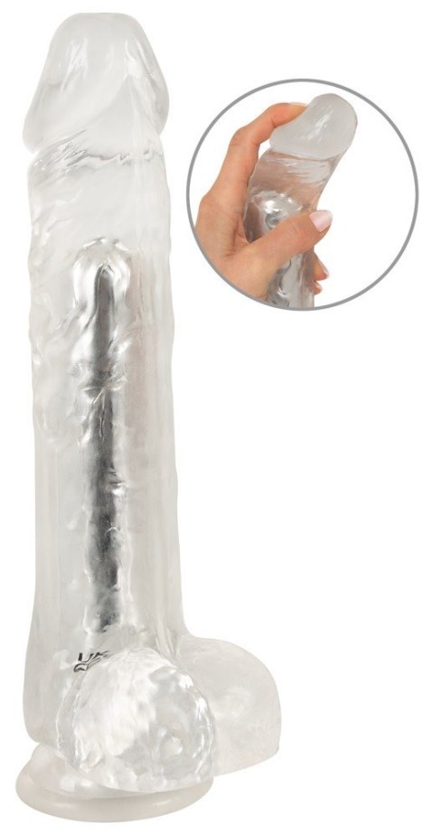 WIBRATOR CRYSTAL CLEAR VIBRATOR 24.5CM 14-7045 WIBRATOR CRYSTAL CLEAR VIBRATOR 24.5CM 14-7045