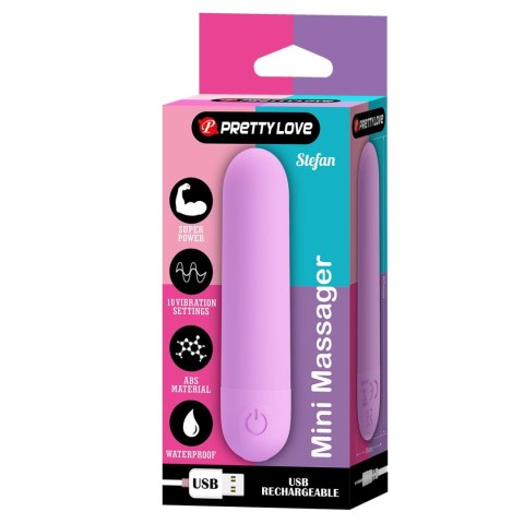STEFAN, Mini massager, 10 vibration functions STEFAN, Mini massager, 10 vibration functions