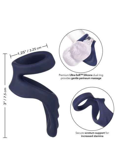 Viceroy Perineum Dual Ring Blue Viceroy Perineum Dual Ring Blue