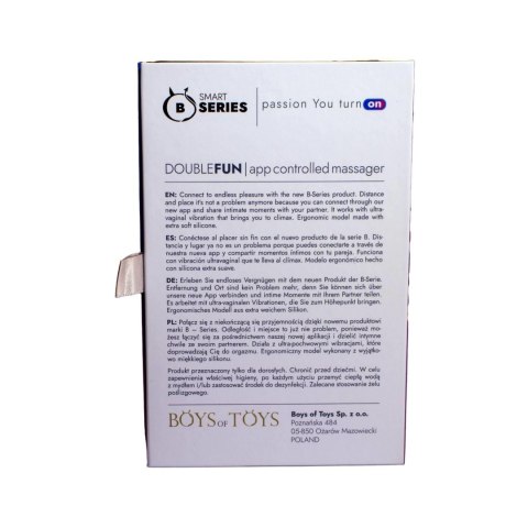 Double Fun - App Controlled massager Double Fun - App Controlled massager