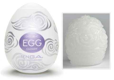 MASTURBATOR EGG CLOUDY SINGLE 13-1410 MASTURBATOR EGG CLOUDY SINGLE 13-1410